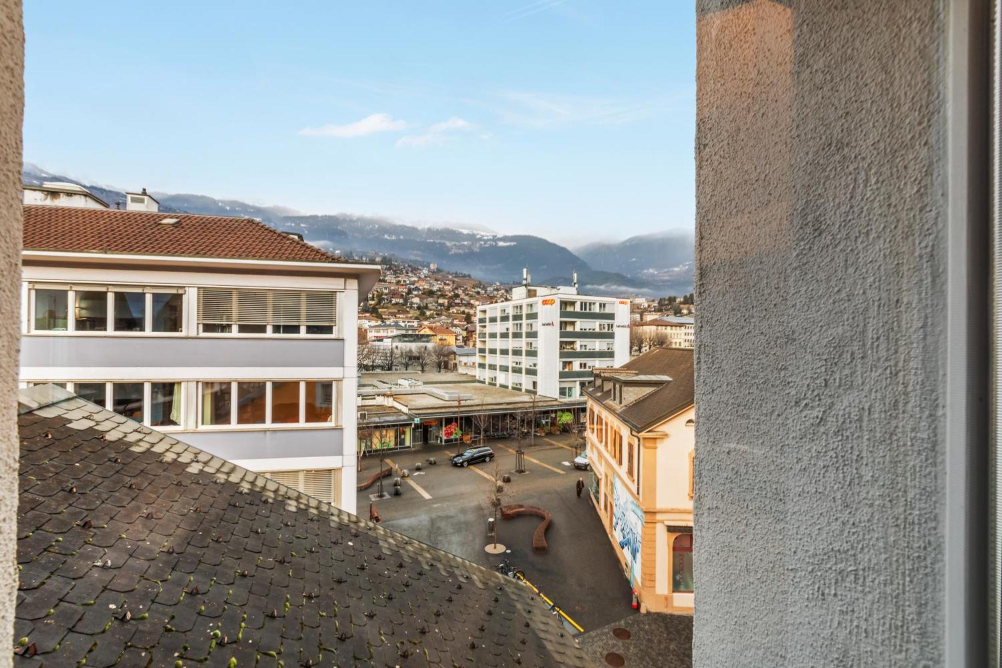 Hotel De La Poste Sierre Exterior photo
